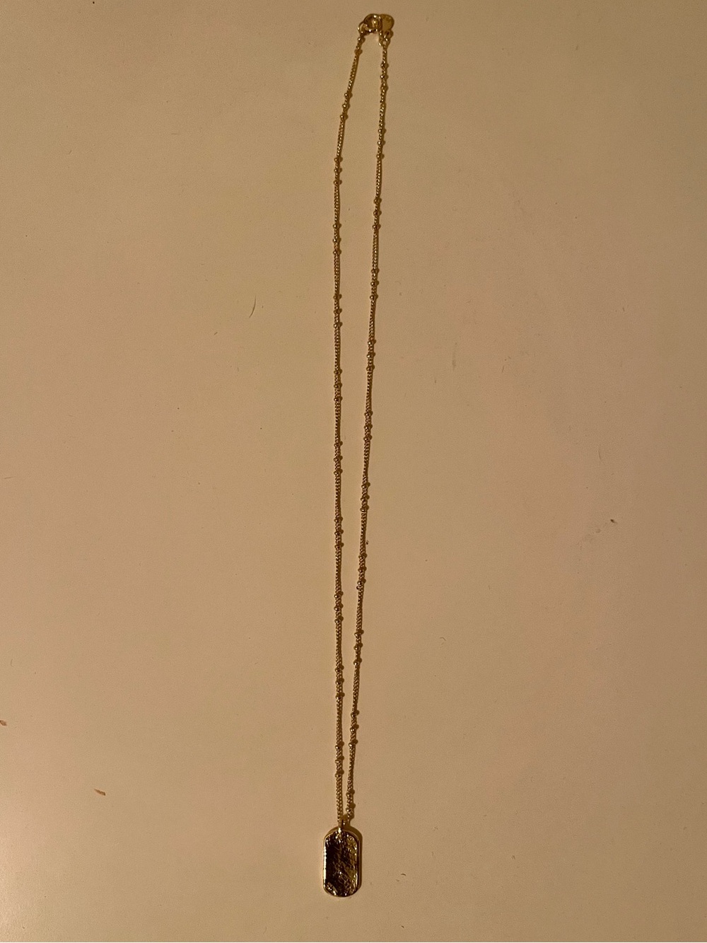 Gorjana Griffin Dog Tag Necklace - Gold - Picture 3 of 5